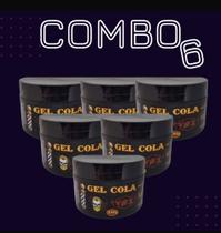 Gel Cola Vox mega fixação kit 06 unidades