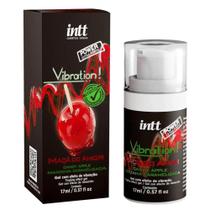 Gel com Efeito de Vibração Vibration Power Maçã Do Amor Intt 17ml