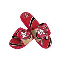 Gel com logotipo grande Slides FOCO Chicago Bears NFL Colorblock - M Gel com logotipo grande Slides FOCO Chicago Bears NFL Colorblock - M