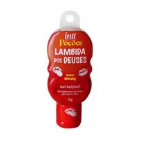 Gel Comestível Beijável Massageador Para Oral Poção Lambida dos Deuses Sabor Whisky Intt