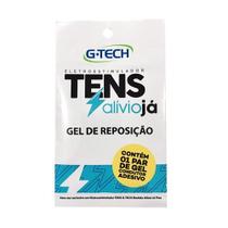 Gel Condutor Adesivo De Reposição Para Aparelho Eletroestimulador Tens Portátil Alívio Já - G-Tech