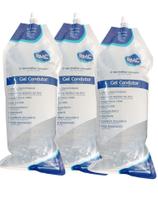 Gel Condutor Bag de 1Kg, Incolor RMC - Kit com 3 Bags Gel Condutor Bag de 1Kg, Incolor RMC - Kit com 3 Bags
