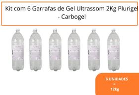 Gel Condutor para Exames (CARBOGEL) c/6 unidades de 2kg