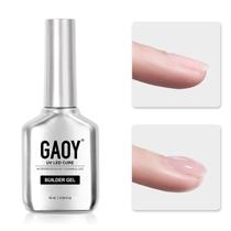 Gel Construtor de Unhas GAOY Clear 16ml - Fortalecedor UV Soak Off Gel Construtor de Unhas GAOY Clear 16ml - Fortalecedor UV Soak Off