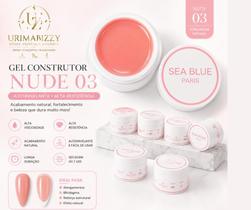 Gel Construtor Nude 03 Sea Blue Paris UV LED Autonivelante Alta Resistência 15ml Gel Construtor Nude 03 Sea Blue Paris UV LED Autonivelante Alta Resistência 15ml