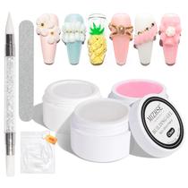 Gel construtor para unhas MIZHSE Sculpture Nail Extension 3+2 unidades Gel construtor para unhas MIZHSE Sculpture Nail Extension 3+2 unidades