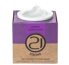 Gel construtor strong borda camuflada 34g nails 21