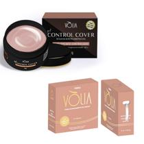 Gel Control Cover 24g + Fibra 4m Volia Profissional Gel Control Cover 24g + Fibra 4m Volia Profissional