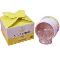 Gel Control Nude Shine Alongamento Unhas 30g - D&Z Gel Control Nude Shine Alongamento Unhas 30g - D&Z