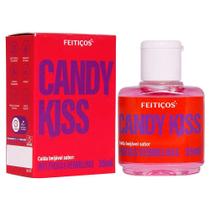 Gel Corporal Beijável Candy Kiss Frutas Vermelha Feitiços