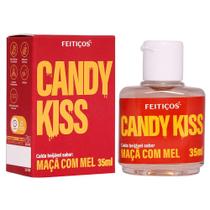 Gel Corporal Beijável Candy Kiss Maçã com Mel 35ml Feitiços