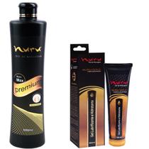 Gel corporal de massagem nuru premium 500ml e lubrificante