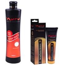 Gel corporal de massagem nuru standard 500ml e lubrificante