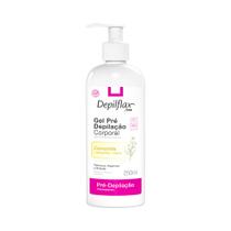 Gel Corporal Depilflax Pré Depilação Camomila 250ml Gel Corporal Depilflax Pré Depilação Camomila 250ml