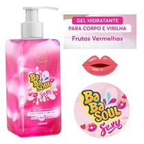 Gel corporal virilha babasoul frutas vermelhas soul - SOUL COSMETICOS