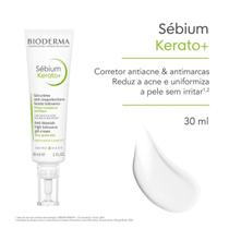 Gel Creme Antiacne Sebium Kerato+ 30ml Bioderma Momento de aplicação Dia/Noite Tipo de pele Oleosa Gel Creme Antiacne Sebium Kerato+ 30ml Bioderma Momento de aplicação Dia/Noite Tipo de pele Oleosa