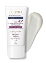 Gel creme antissinais eudora neo 45+ pro age 50g efeito preenchedor