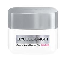 Gel Creme Facial Anti-Marcas L'Oréal Paris - Glycolic Bright Dia FPS30