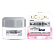 Gel Creme Facial Anti-Marcas L'Oréal Paris Glycolic Bright Noite 49g