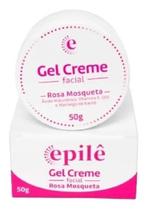 Gel Creme Facial Rosa Mosqueta Epilê Com Acido Hialurônico