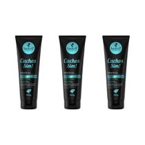 Gel Creme Haskell Cachos Sim 240G - Kit Com 3Un