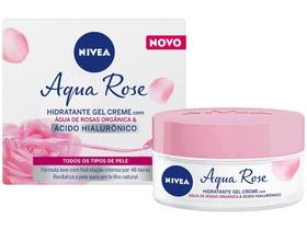 Gel Creme Hidratante Facial Nivea Petals Aqua Rose - 50ml Gel Creme Hidratante Facial Nivea Petals Aqua Rose - 50ml