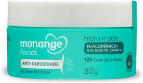 Gel Creme Hidratante Monange Facial Hidra Matte Anti-Oleosidade 80g