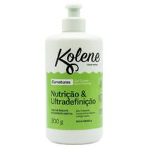Gel Creme para Pentear Kolene Curvaturas Nutrição e Ultradefinição 300ml