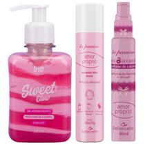 Gel Creme Sweet Glow Desodorante e Perfume de Calcinha Amor