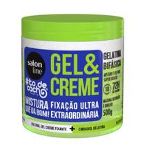 Gel&Creme Todecacho Fixação Ultra Extraordinária Salon Line 500g