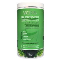 Gel Crioterápico para Massagem Mentol e Cânfora Vedis 1kg Gel Crioterápico para Massagem Mentol e Cânfora Vedis 1kg