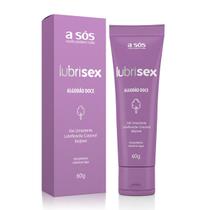 Gel de Algodao Doce Beijável e Hipoalergênico Lubrisex 60g