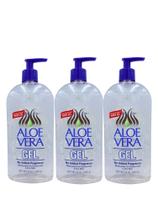 Gel de Aloe Vera 680 ml, pack com 3, puro e hidratante Gel de Aloe Vera 680 ml, pack com 3, puro e hidratante