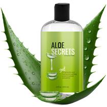 Gel de Aloe Vera ALOE SECRETS 355ml 100% puro, tamanho grande Gel de Aloe Vera ALOE SECRETS 355ml 100% puro, tamanho grande