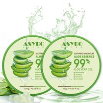 Gel de Aloe Vera ASYBO 600mL x 2 - Gel hidratante orgânico