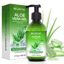 Gel de Aloe Vera BIGHTURE para rosto 100% puro orgânico 200mL