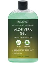 Gel de Aloe Vera First Botany 500ml com Hidratante de Óleo de Melaleuca