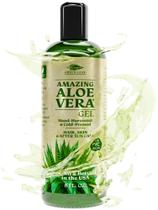 Gel de Aloe Vera Green Leaf Naturals 97% puro, 240 ml para cuidados com a pele