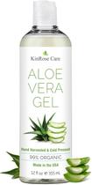 Gel de Aloe Vera KinRose Care 360ml orgânico para rosto, pele e cabelo