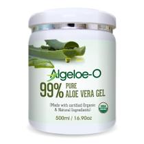 Gel de Aloe Vera Orgânico Puro 99% - Salvia Algelo-O 500ml