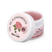 Gel de Alongamento para Unhas Linha Light Aromatizado 15ml - Real Love Gel de Alongamento para Unhas Linha Light Aromatizado 15ml - Real Love