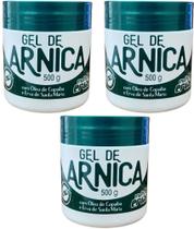 GEL DE ARNICA OLEO DE COPAIBA MULTI ERVAS 500gr DEMAZON KIT 3 UND