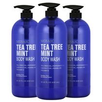 Gel de banho AnatoliaDaphne Tea Tree Mint com Vitamina E 600 ml x3