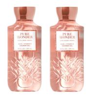 Gel de banho Bath & Body Works Pure Wonder 300 ml, pacote com 2 Gel de banho Bath & Body Works Pure Wonder 300 ml, pacote com 2