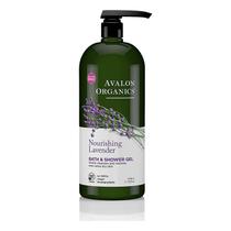Gel de banho e duche Avalon Organics Nourishing Lavender 960ml Gel de banho e duche Avalon Organics Nourishing Lavender 960ml