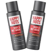 Gel de banho HAPPY NUTS Big Wood Body and Nut Wash 500 ml (pacote com 2) Gel de banho HAPPY NUTS Big Wood Body and Nut Wash 500 ml (pacote com 2)
