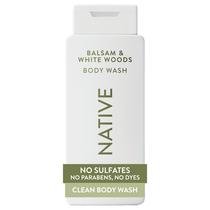 Gel de banho Native Balsam White Woods 532 ml sem sulfatos