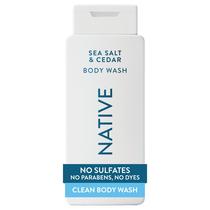 Gel de banho Native Sea Salt & Cedar 532 ml sem sulfatos