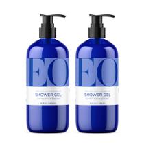 Gel de banho para sabonete líquido EO Lavender 480 ml (pacote com 2) orgânico
