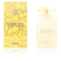 Gel de banho perfumado Versace Yellow Diamond 200ml para mulheres